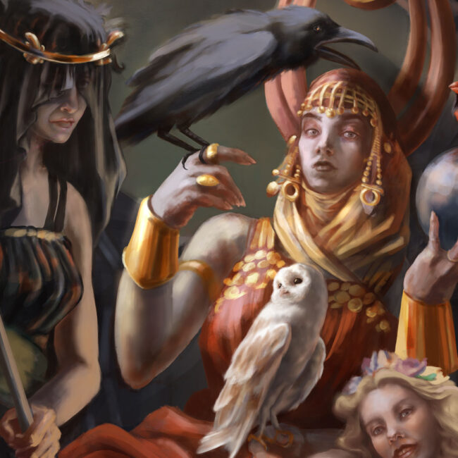 illustration the three oracles